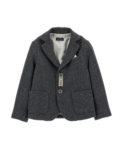 Blazer spigato due bottoni
