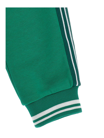 Jogger sweatshirt with colored stripes