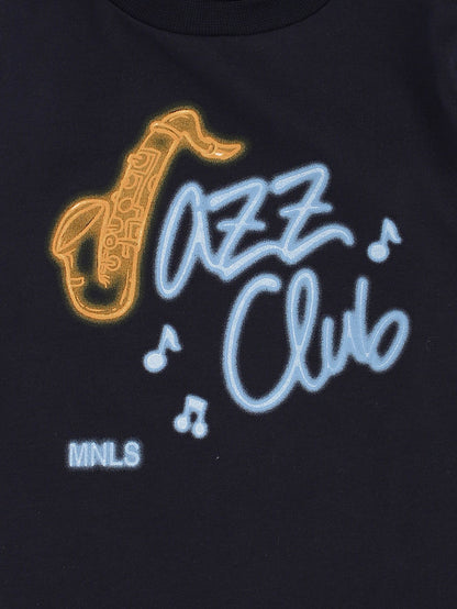 Long-sleeved jersey T-shirt