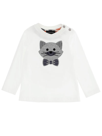 T-shirt jersey maniche lunghe Aristogatti