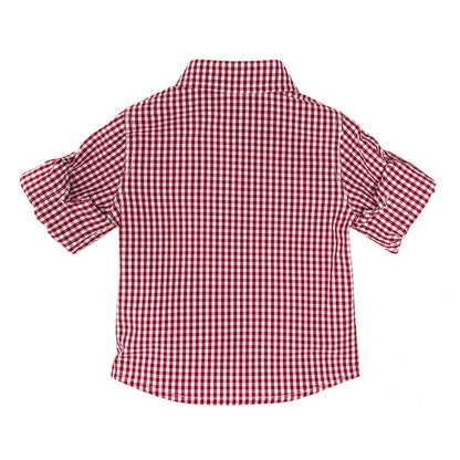 Camicia a quadri vichy