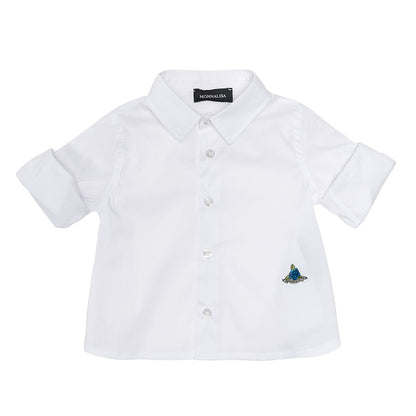 Camicia in cotone popeline