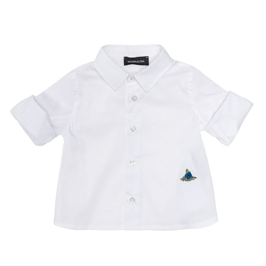 Camicia in cotone popeline
