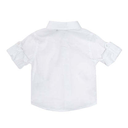 Camicia in cotone popeline