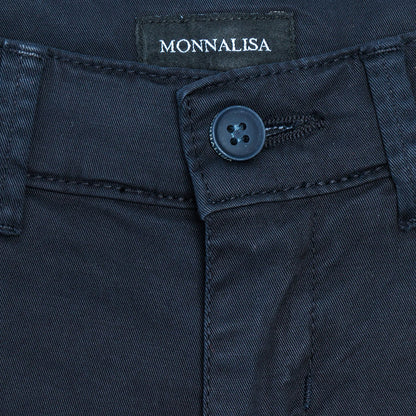 Bermuda gabardina tinta unita