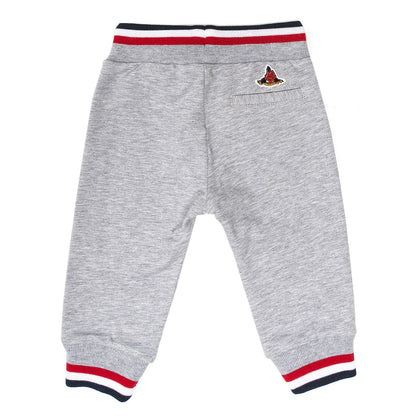 Pantaloni felpa bicolor