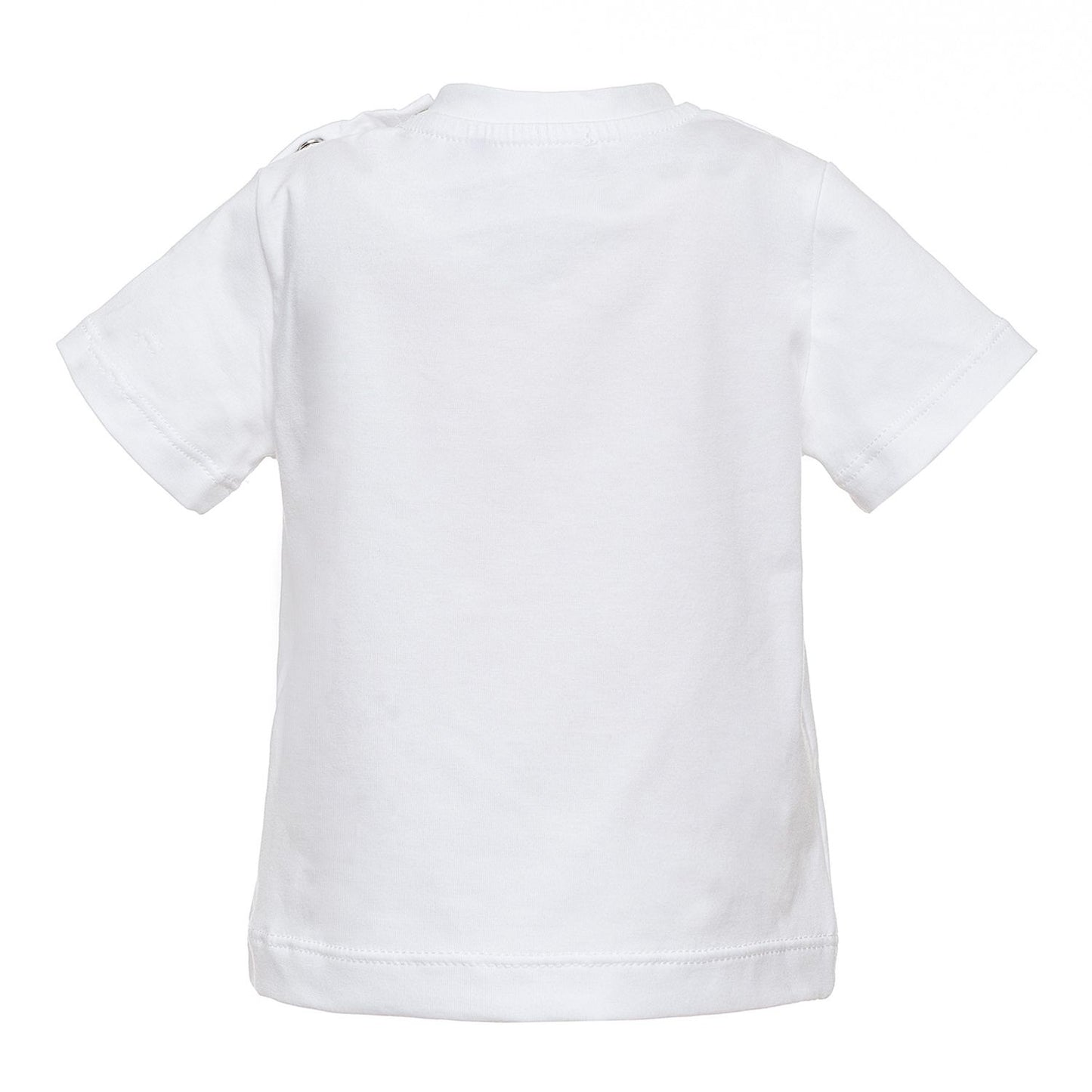 T-shirt in cotone con stampa Summer