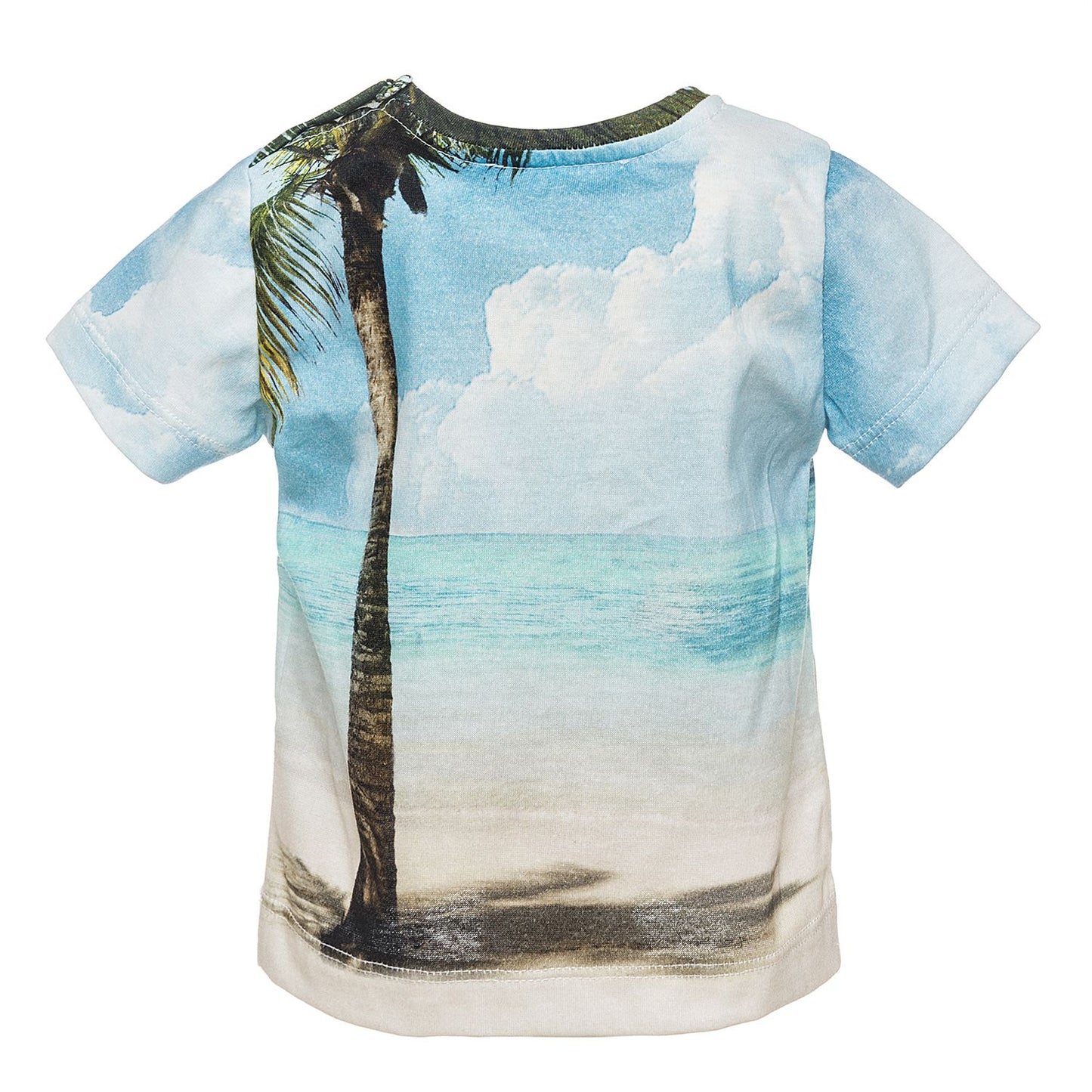 T-shirt cotone Hawaii con stampa