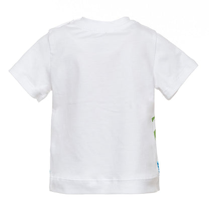 T-shirt cotone e stampa palme