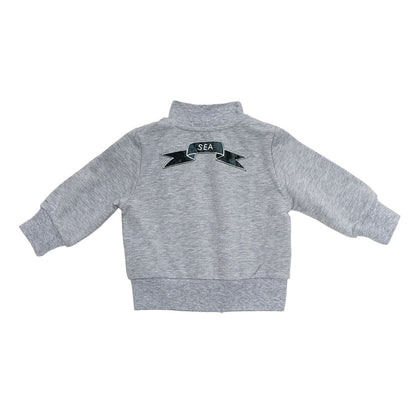 Felpa aperta in cotone