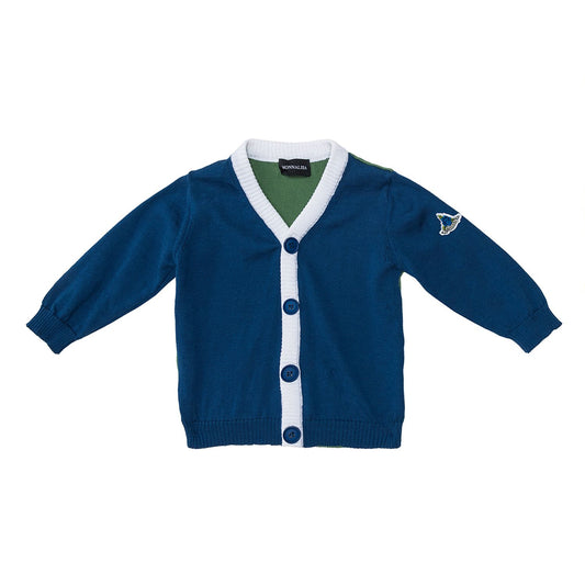 Cardigan vintage in cotone
