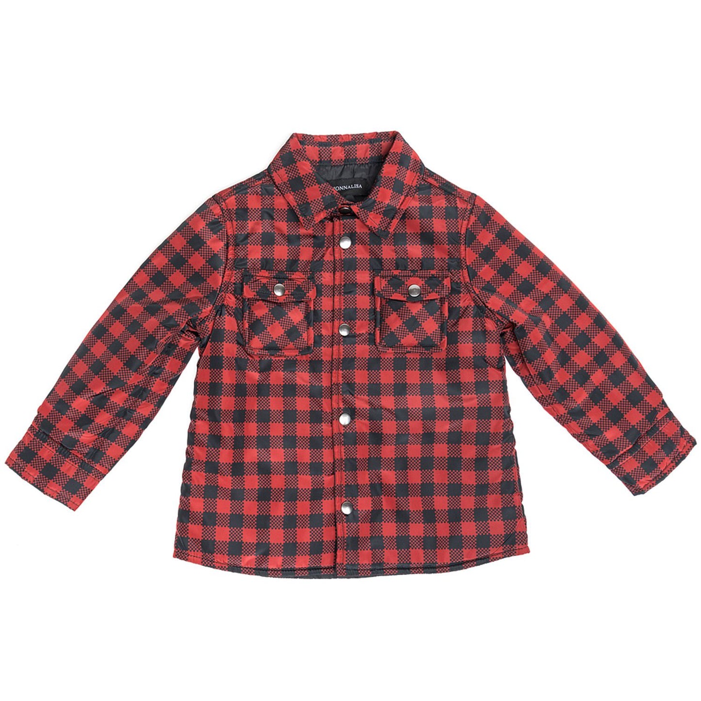 Piumino bebè tartan
