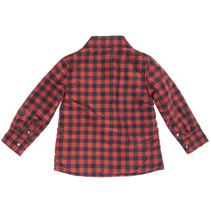 Piumino bebè tartan