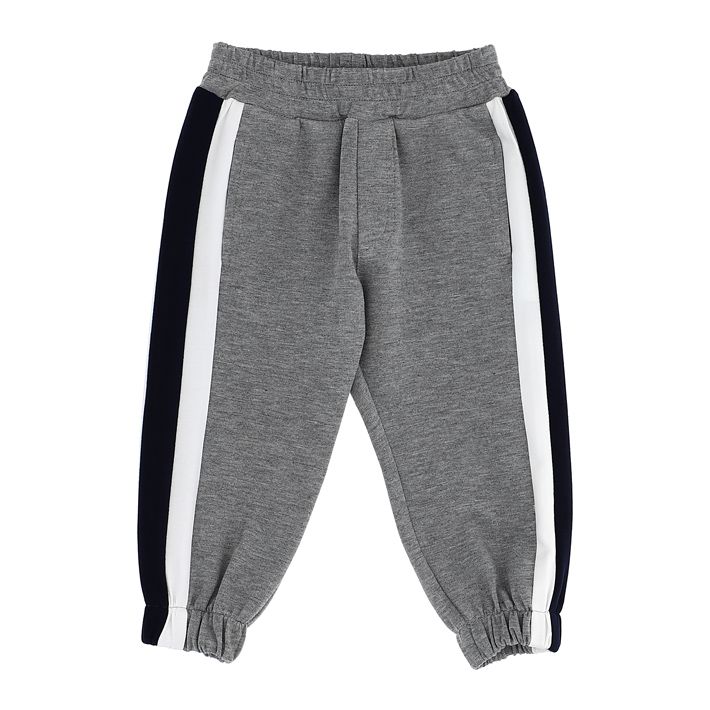 Pantalone punto Milano con bande