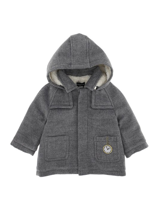 Cappotto panno ricami