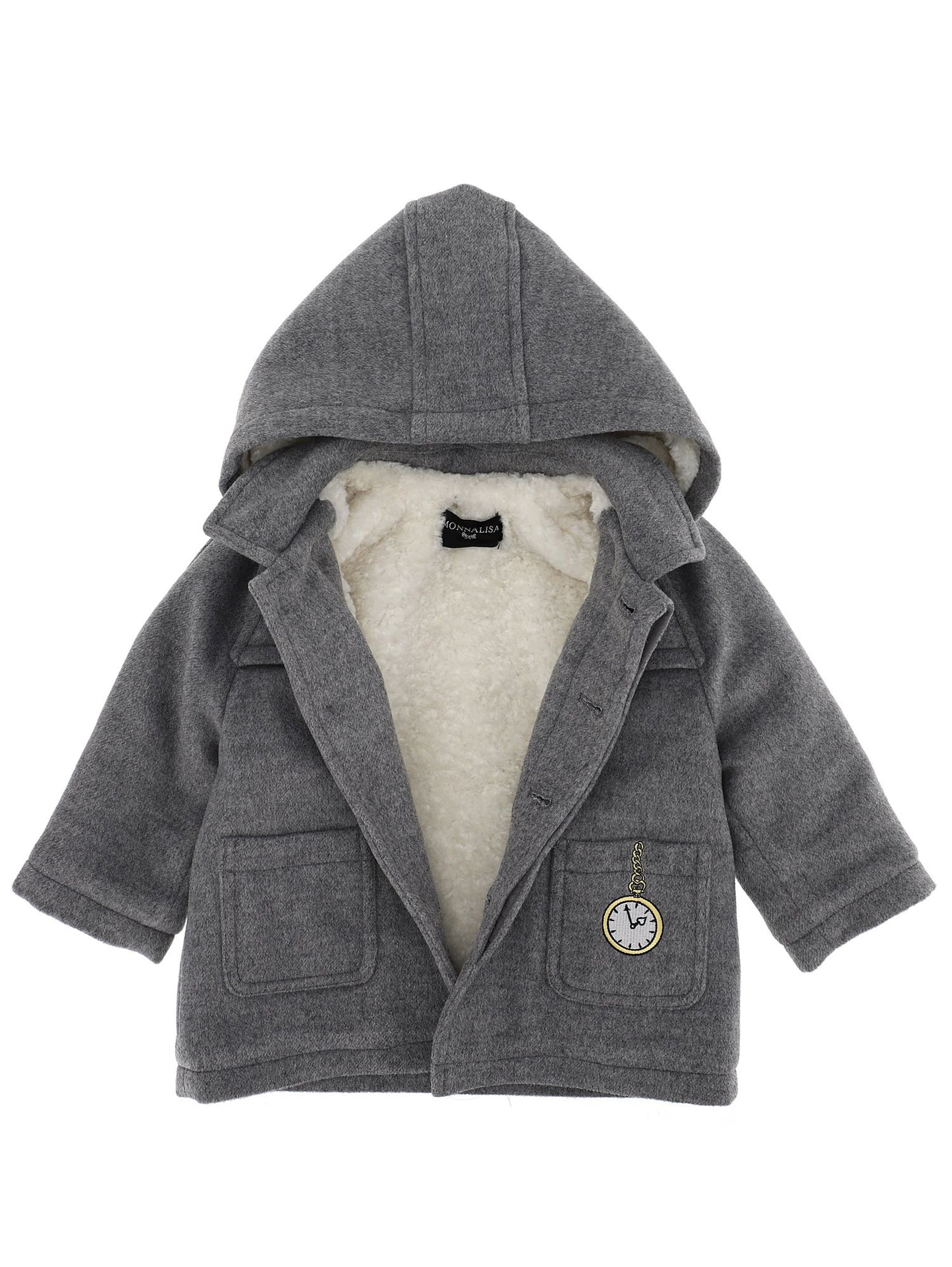 Cappotto panno ricami