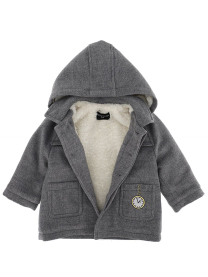 Cappotto panno ricami