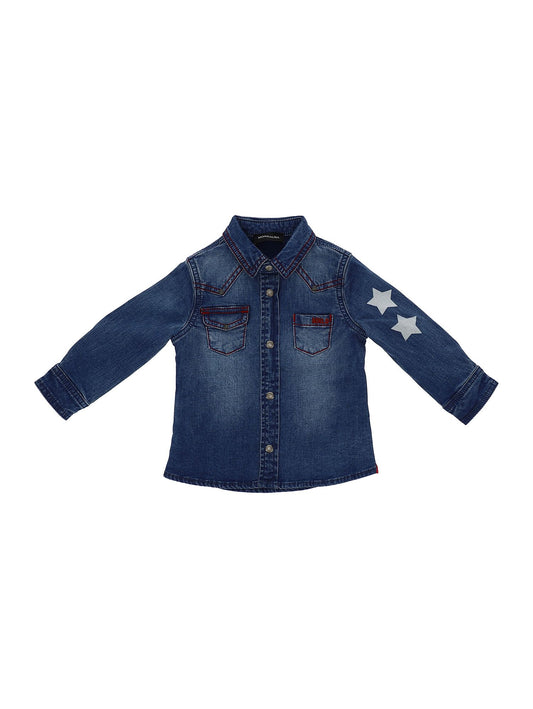 Camicia chambray stelle
