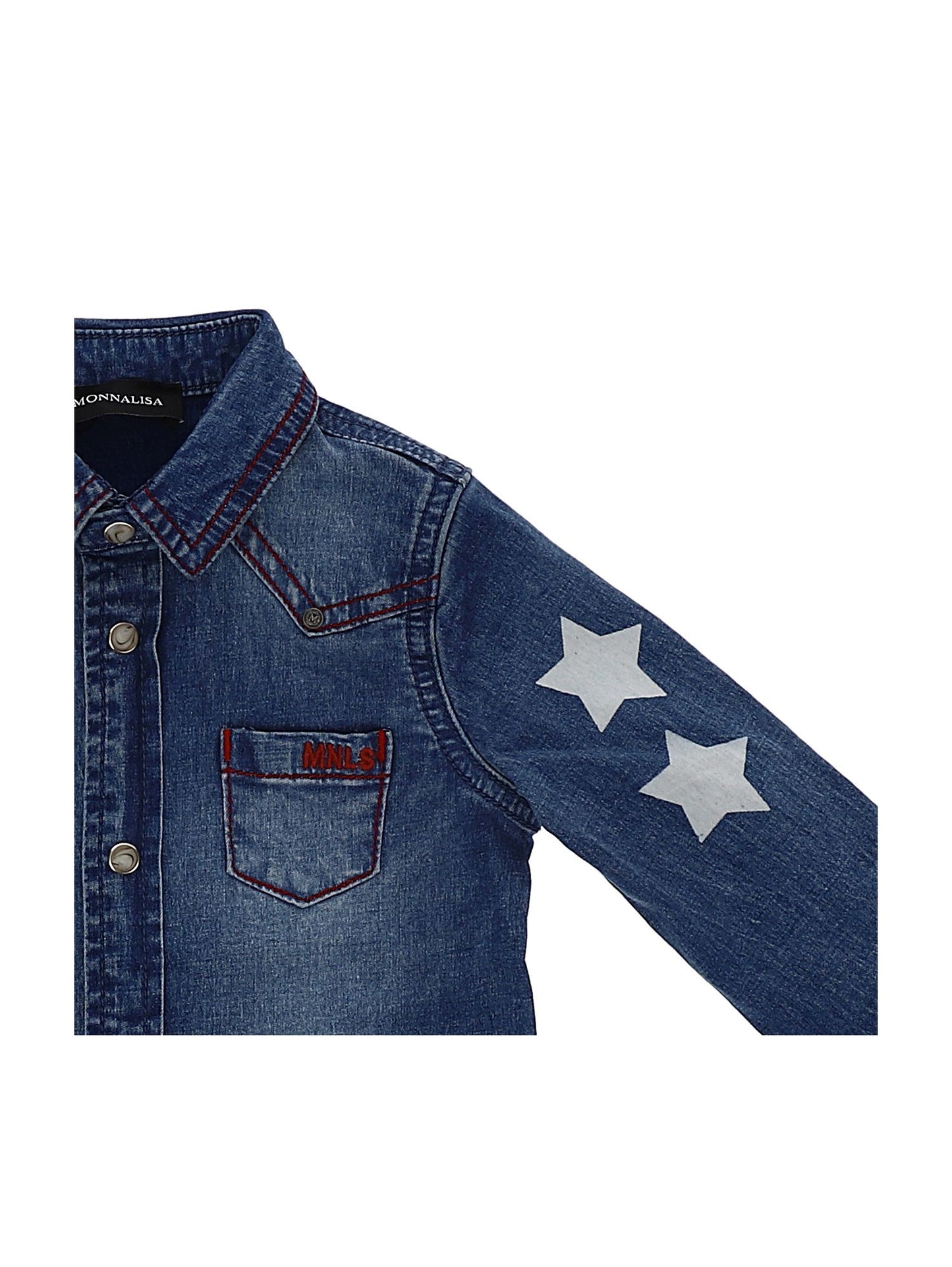 Camicia chambray stelle