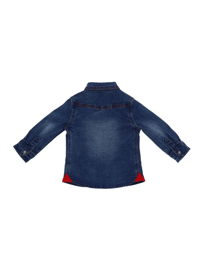 Camicia chambray stelle