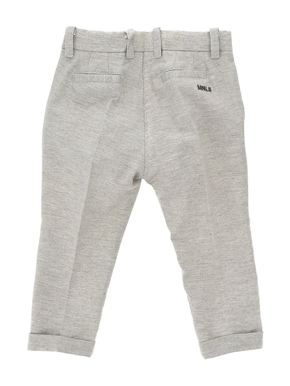 Pantaloni tela soft pinces