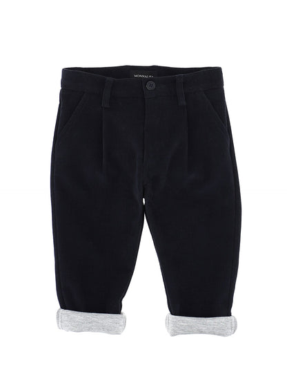 Pantaloni velluto pinces