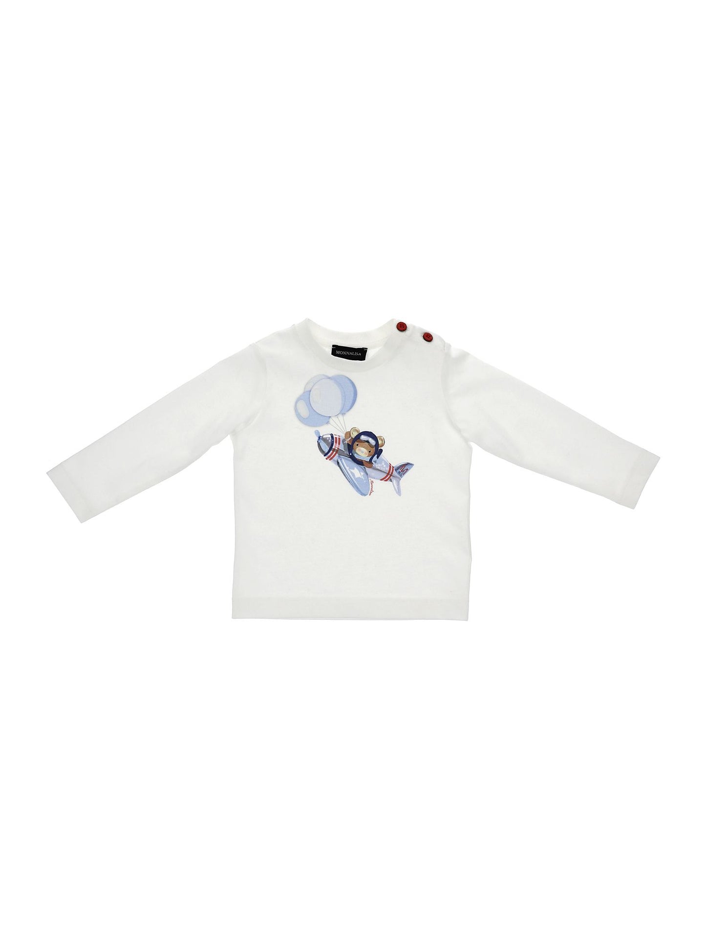 T-shirt jersey stampa aeroplano