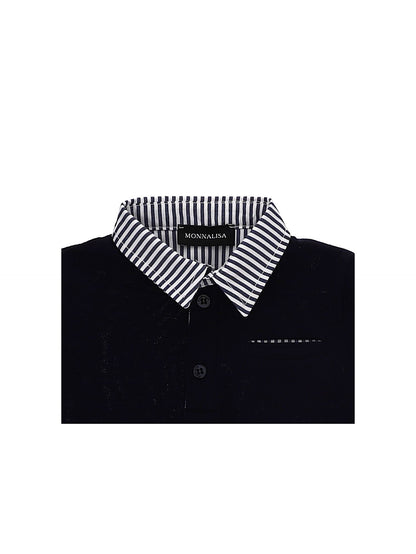 Piquet polo with vents