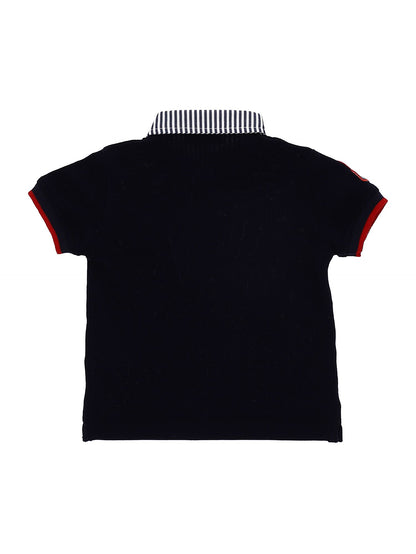 Piquet polo with vents