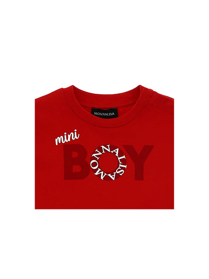 T-shirt jersey boy stampata