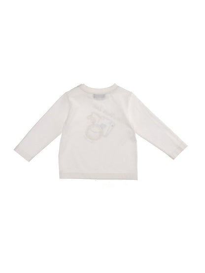 T-shirt jersey stampa orologio