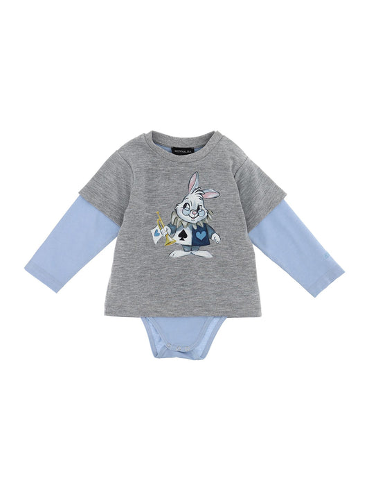 Body t-shirt jersey stampa