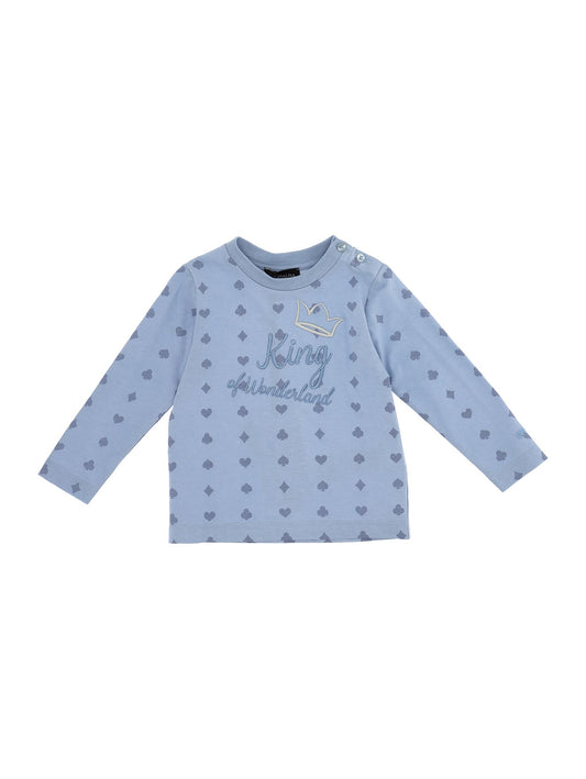 T-shirt jersey stampa carte