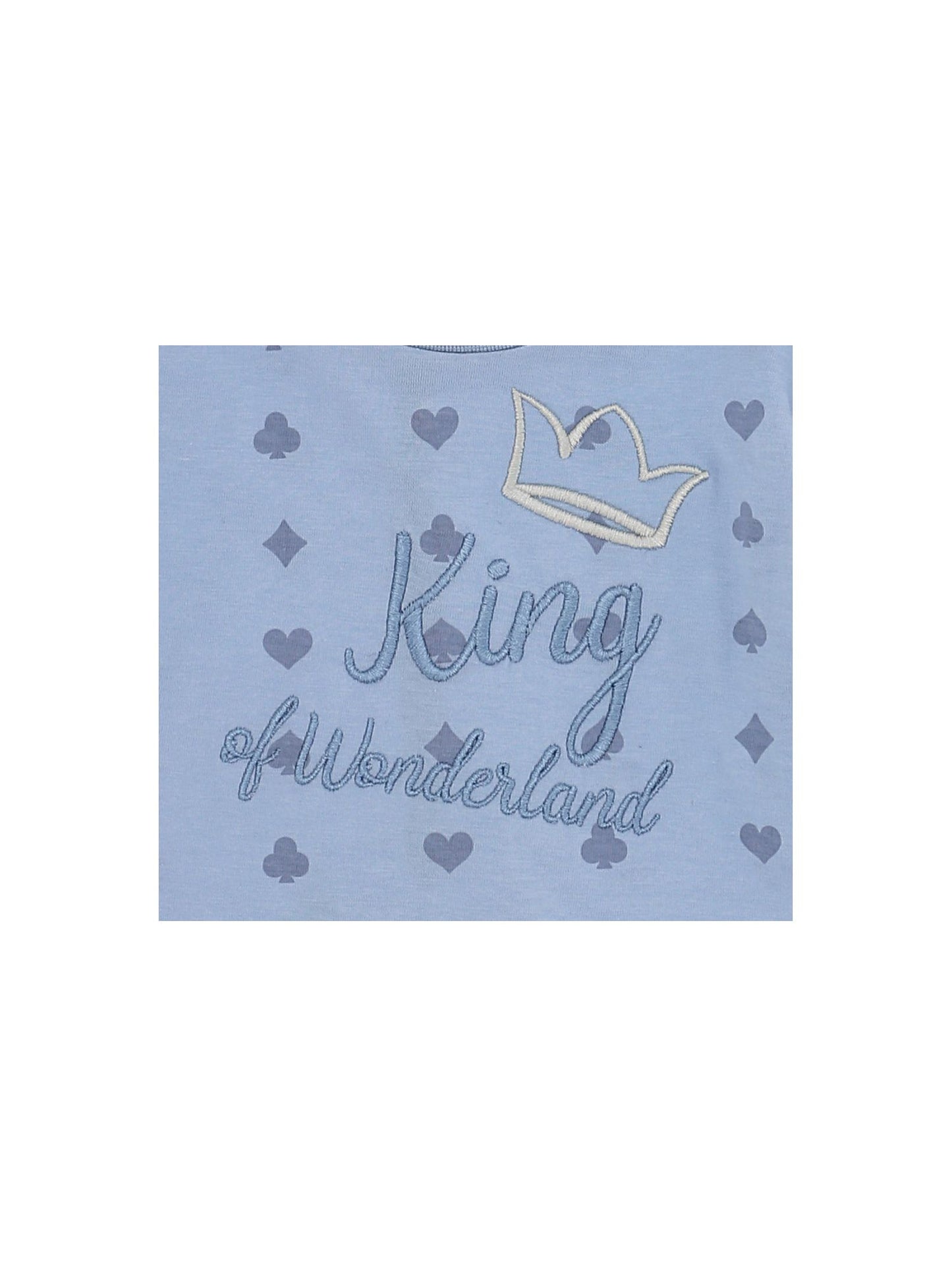 T-shirt jersey stampa carte