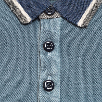 Gestrickter Polokragen