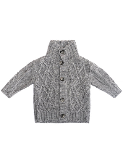 Cardigan avec tresses