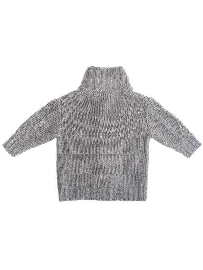 Cardigan avec tresses