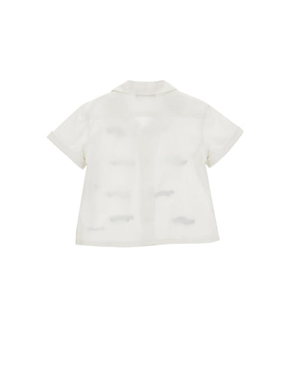 Printed cotton shirt