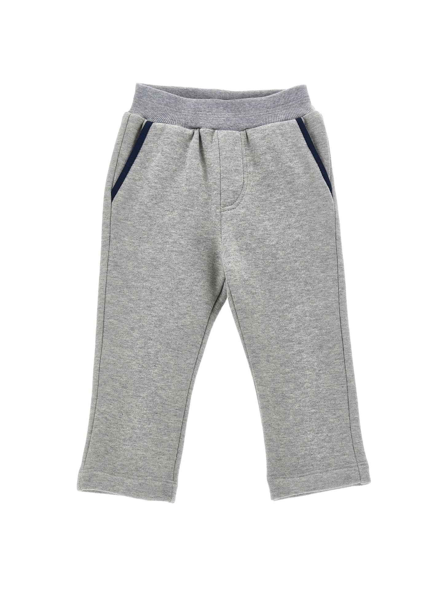 Sweatpants with contrasting trim