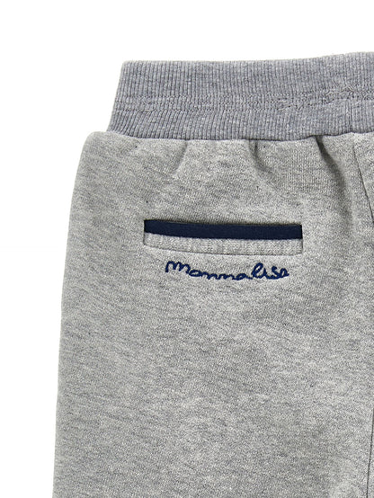 Sweatpants with contrasting trim