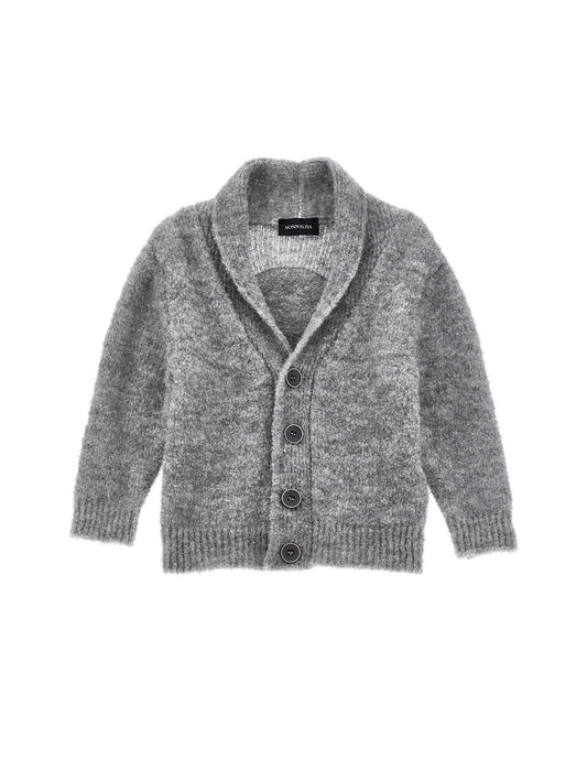 Wool blend cardigan