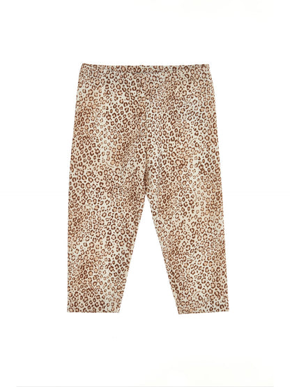 Leggings punto Milano stampa animalier