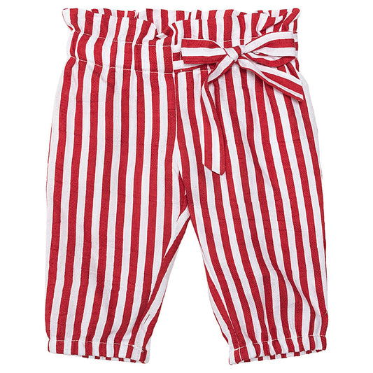 Pantaloni righe arricciati