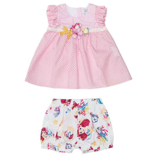 Girls' top and shorts set