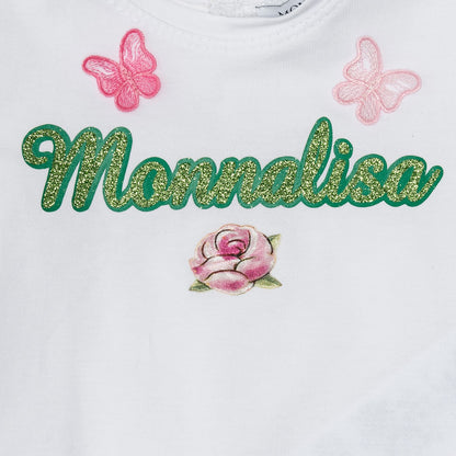 Lurex embroidered T-shirt