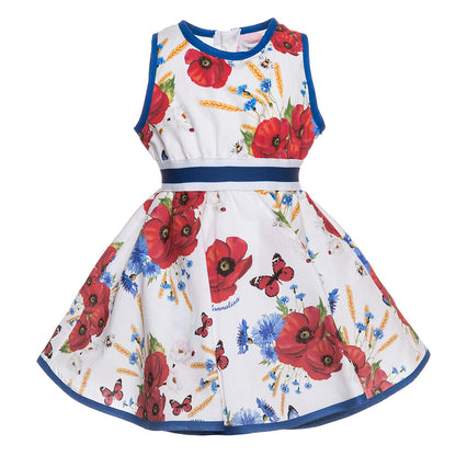 Poppy dress, full skirt