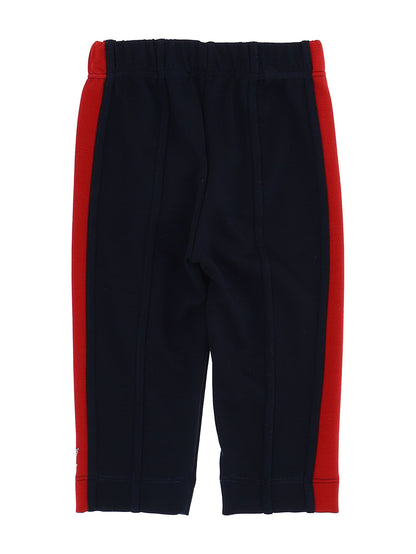 Milanese stitch trousers with side bands