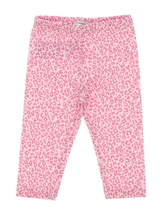 Spotted jersey leggings