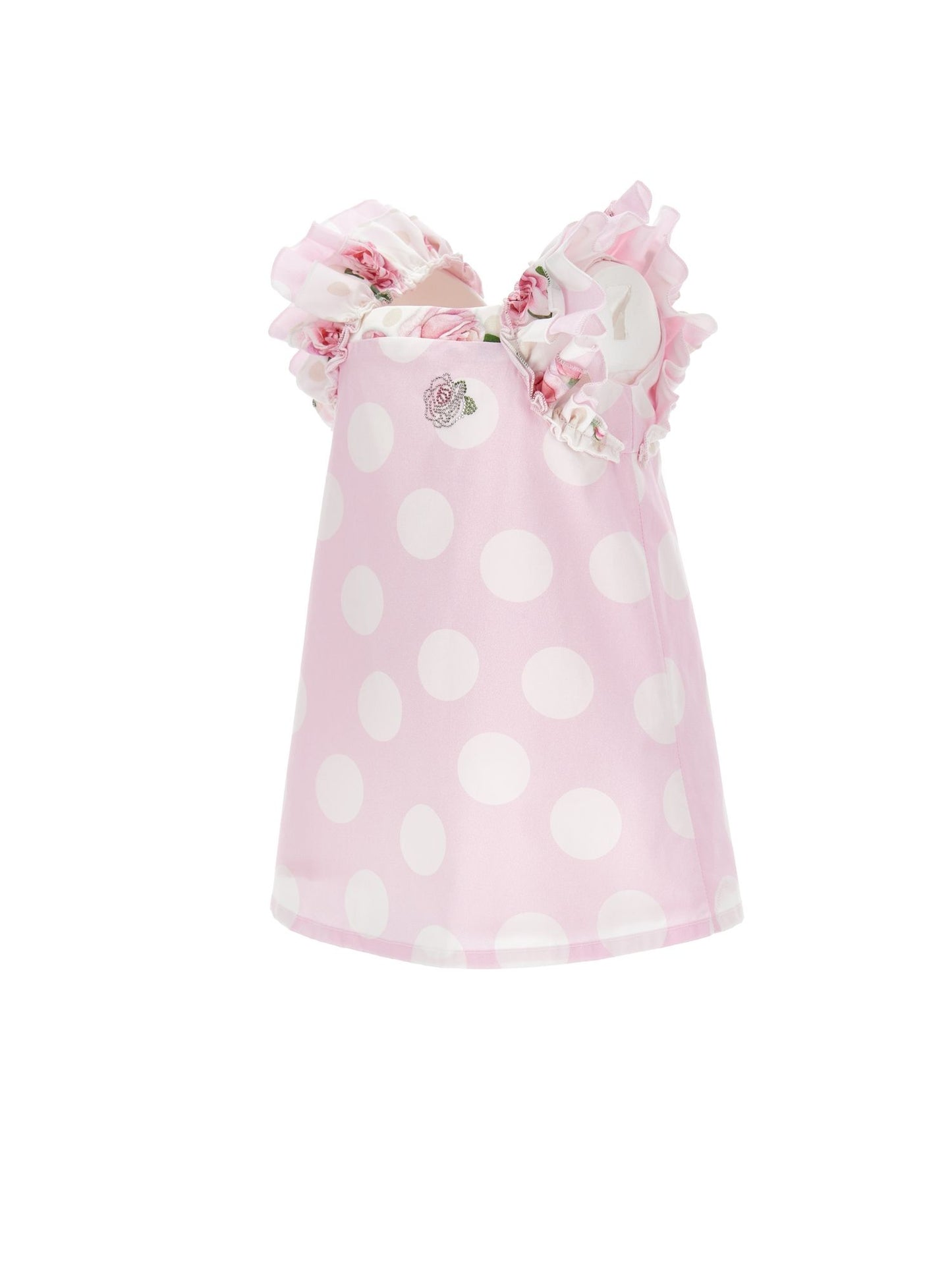 Maxi-pois canvas shirt