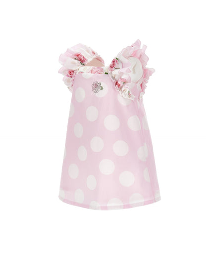 Maxi-pois canvas shirt